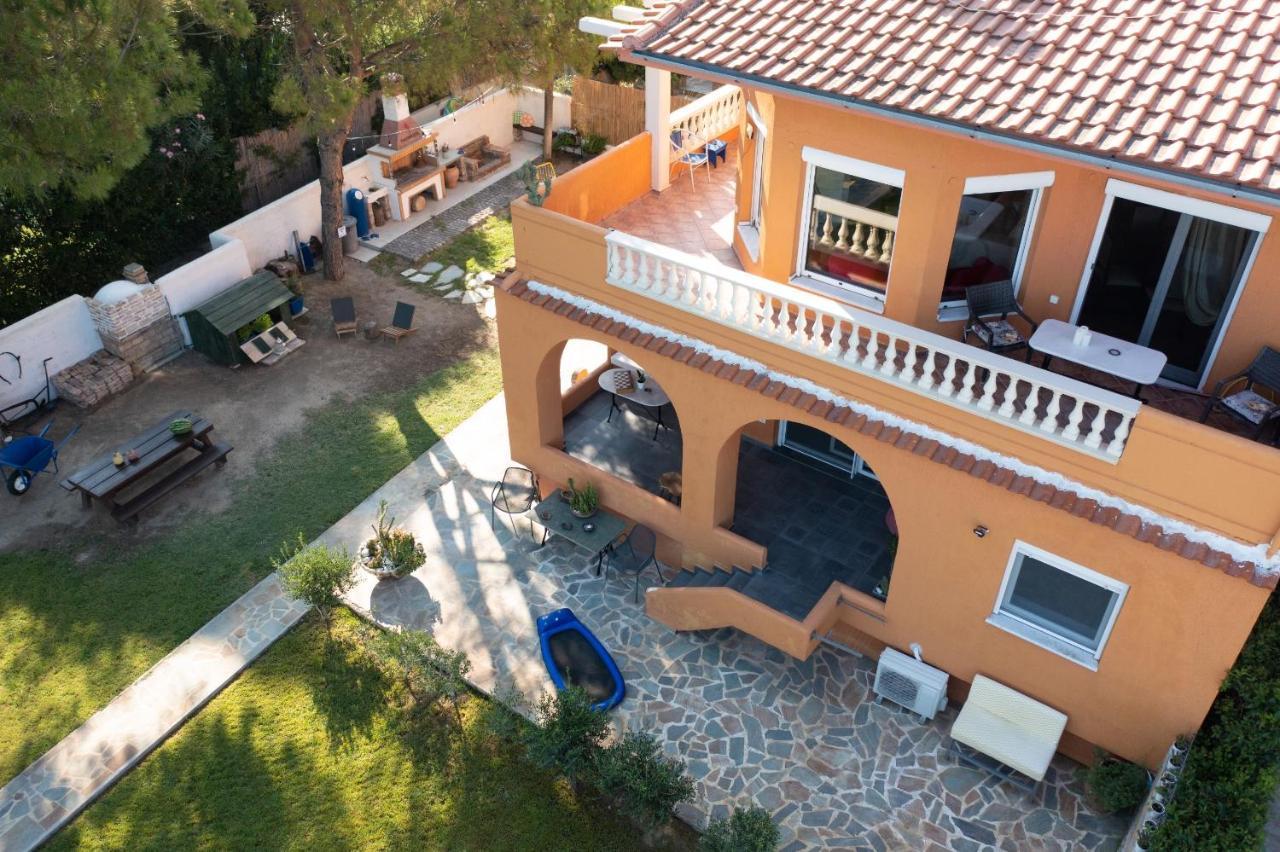 Pampas Seafront Villa, 6 Bedrooms, North Evvoia Kanatádhika Esterno foto