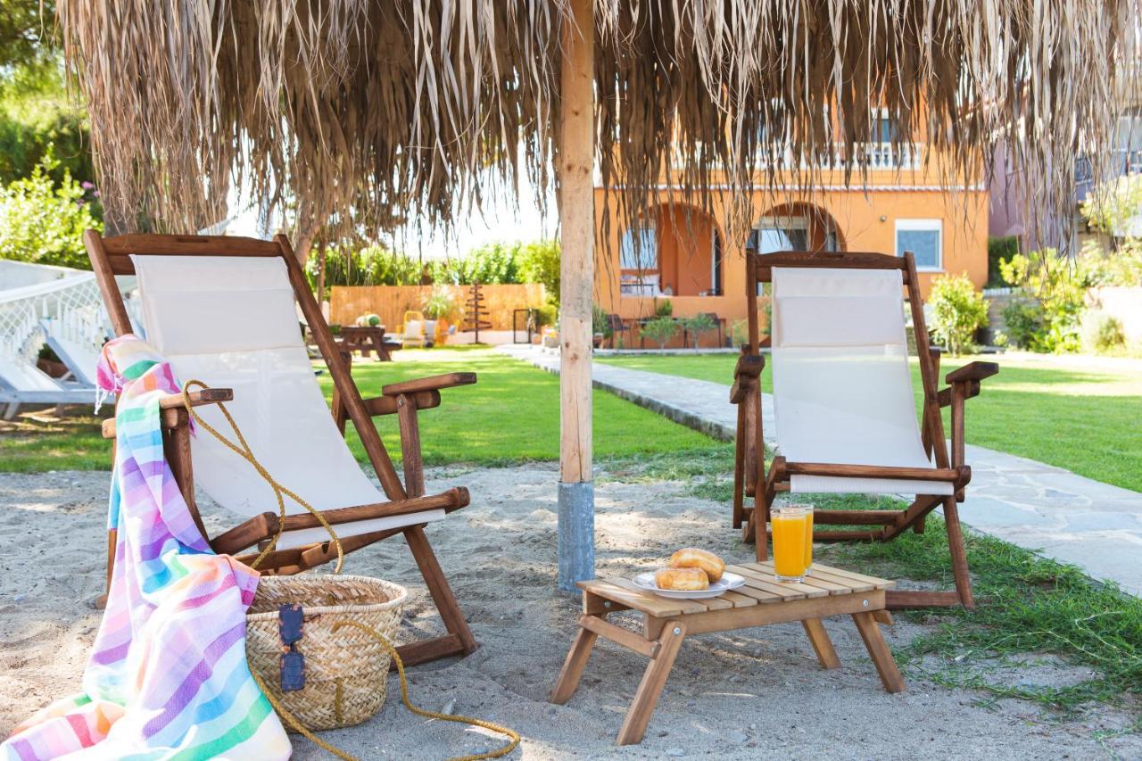 Pampas Seafront Villa, 6 Bedrooms, North Evvoia Kanatádhika Esterno foto
