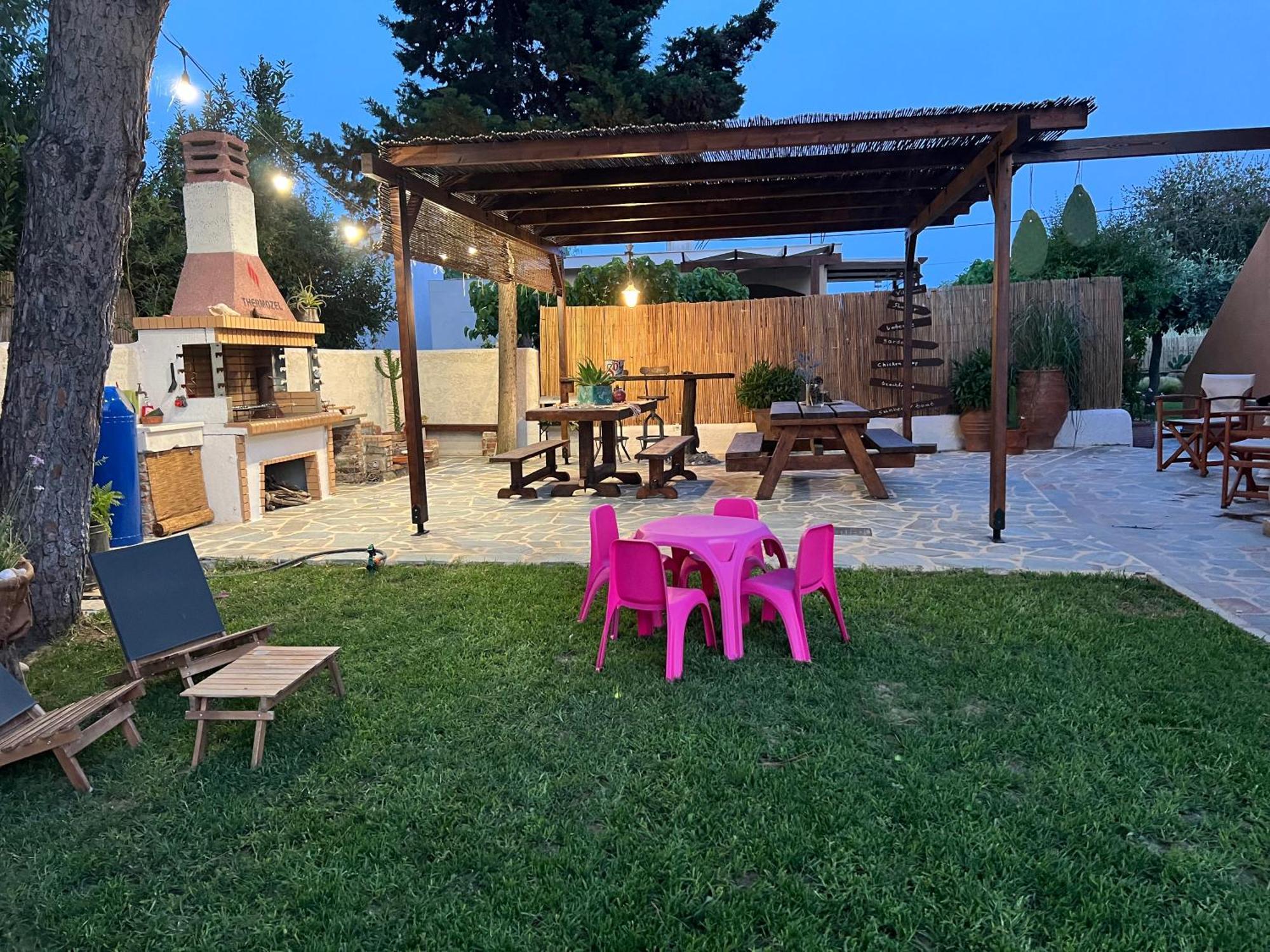 Pampas Seafront Villa, 6 Bedrooms, North Evvoia Kanatádhika Esterno foto